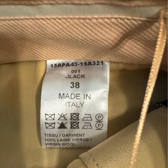 Chloe Capri Wool Pants Size 38 - Picture 6 of 6